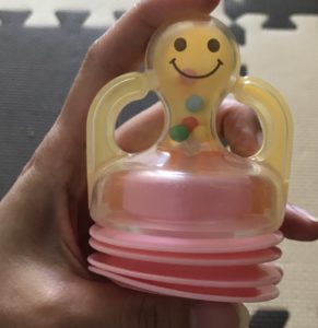ダイソーの赤ちゃんのおもちゃピコポン鳴るよの画像